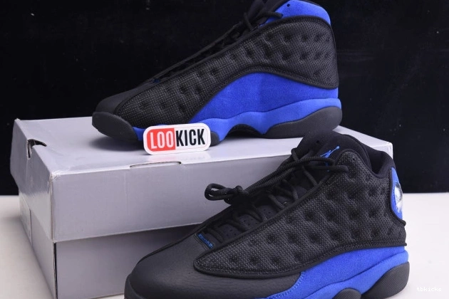 Cheap TB Black 414571-040 Hyper Royal Jordan 13 Retro 0812